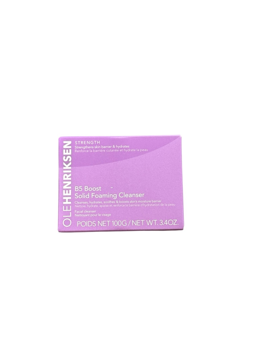 OLE HENRIKSEN B5 BOOST SOLID FOAMING GENTLE CLEANSER. BRAND NEW
